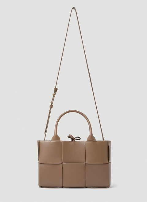 Acne Studios Mini Arco Tote Bag Brown acn0254005