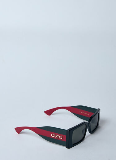 Gucci Rectangular Frame Sunglasses Black gus0259057