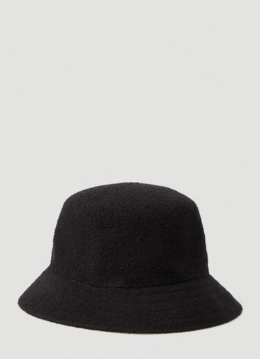 Yohji Yamamoto x New Era Logo Patch Bucket Hat Black yoy0148012