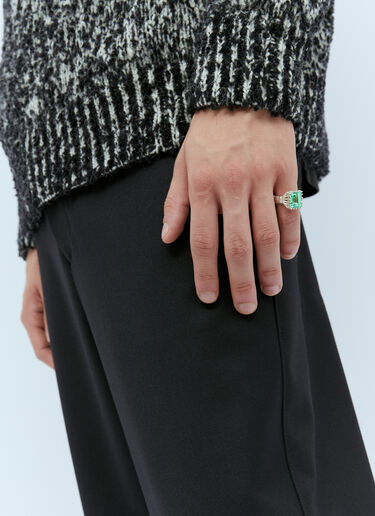 Baguette Cut Bound Willow Ring Bleue Burnham Baguette Cut Bound Willow Ring Silver bbm0354001