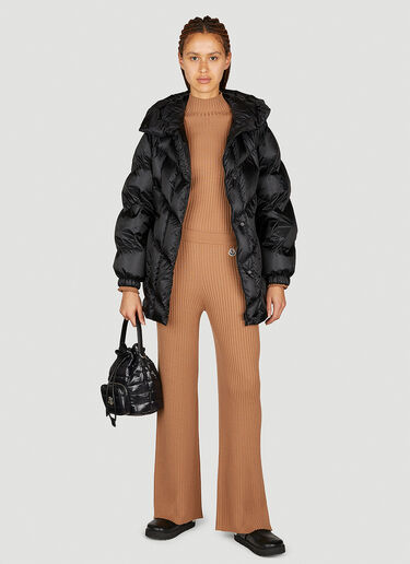 Moncler 폴로넥 스웨터 브라운 mon0254046