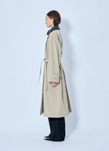 LN-CC® - Bottega Veneta: Light Cotton Trench Coat - Beige Bottega Veneta Light Cotton Trench Coat Beige bov0265064