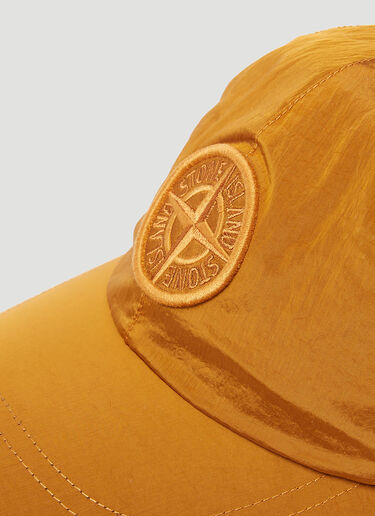 Stone Island Compass 贴饰棒球帽 橙色 sto0152093