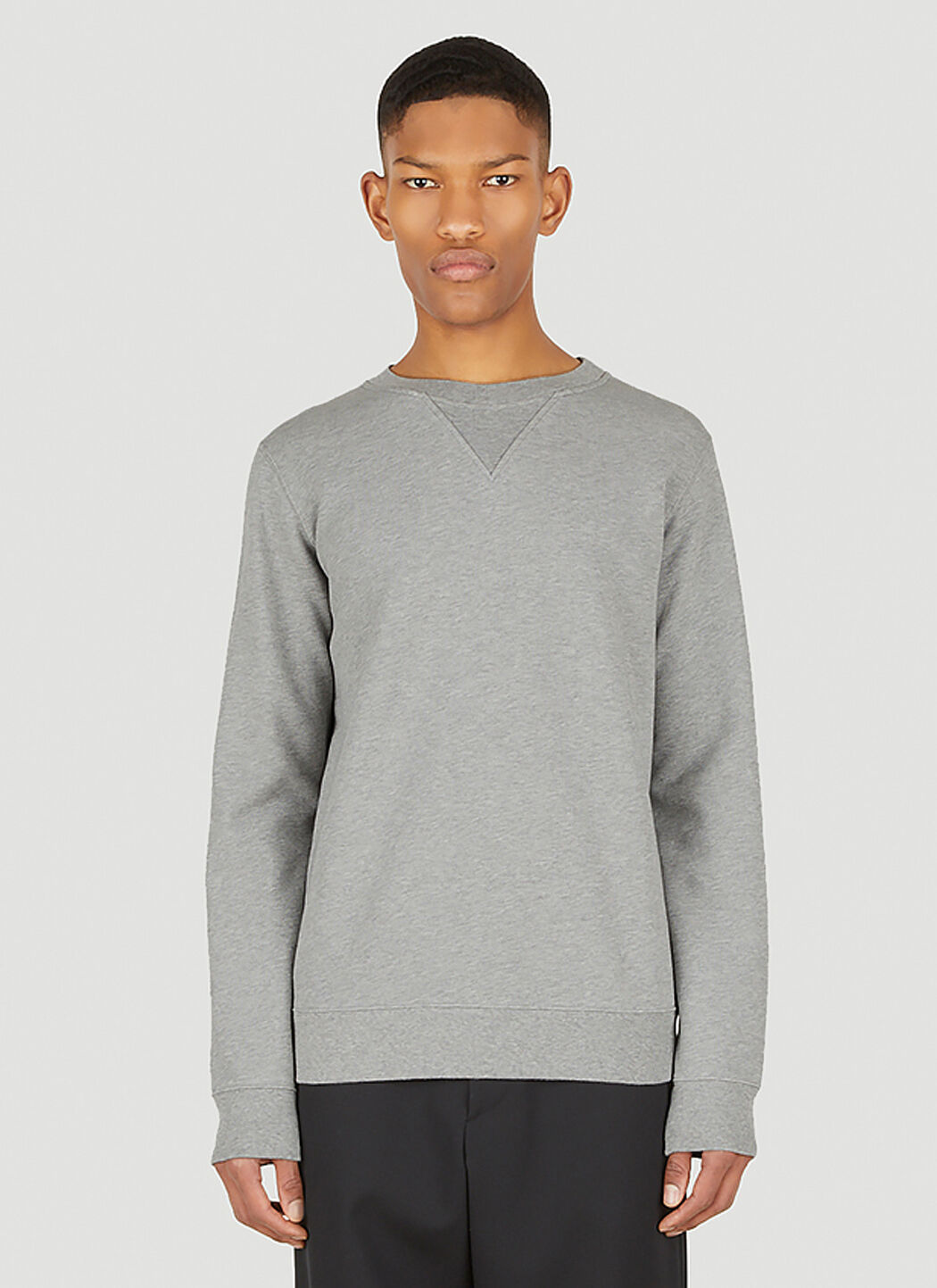 Light gray deals crewneck sweatshirt