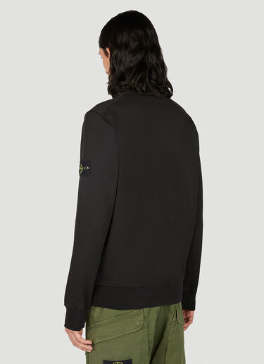 Compass Patch Sweatshirt Stone Island Compass Patch Sweatshirt Black sto0152063