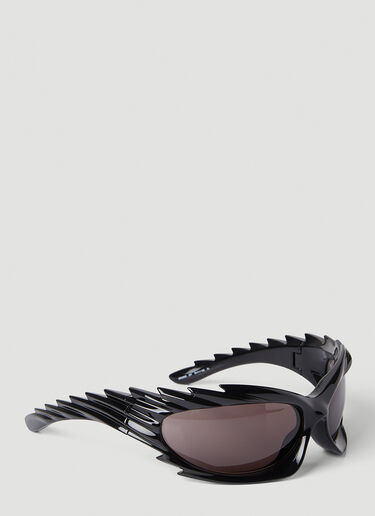 Balenciaga Spike Rec Sunglasses Black bal0351007