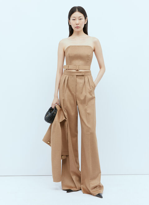 Max Mara ウールビスチェトップ ピンク max0253013