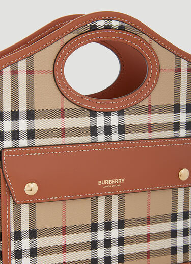 Burberry Mini Pocket Handbag Beige bur0252035