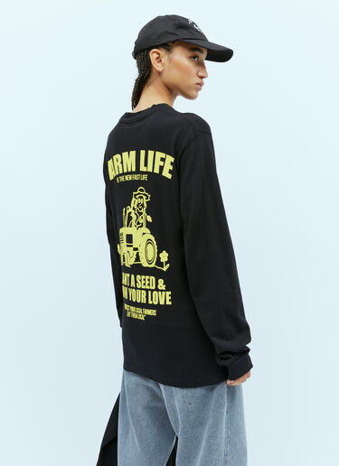 Farm Life T-Shirt Carne Bollente Farm Life T-Shirt Black cbn0354007