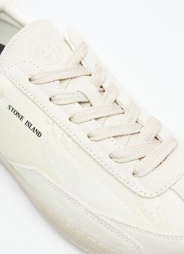 Stone Island Rock Suede Sneakers Cream sto0154082