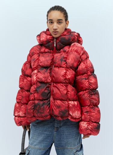 Diesel W-Ralle Padded Coat Red dsl0354001
