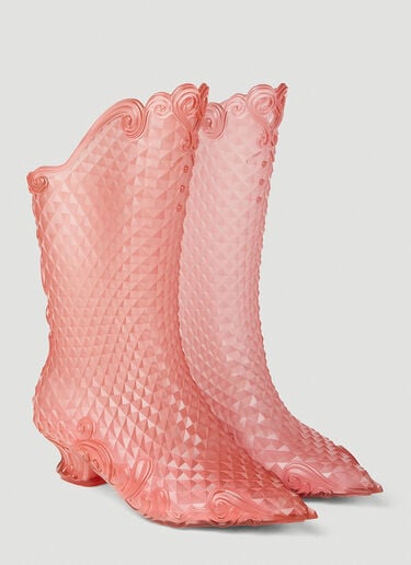 Y/Project x Melissa Court Boots Pink ypr0252002