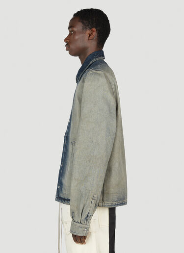 Faded Denim Jacket Rick Owens DRKSHDW Faded Denim Jacket Navy drk0152003