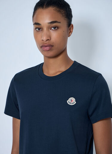 LN-CC® - Moncler: Pack of Three Logo Motif T-Shirt - White Moncler Pack of Three Logo Motif T-Shirt White mon0265099