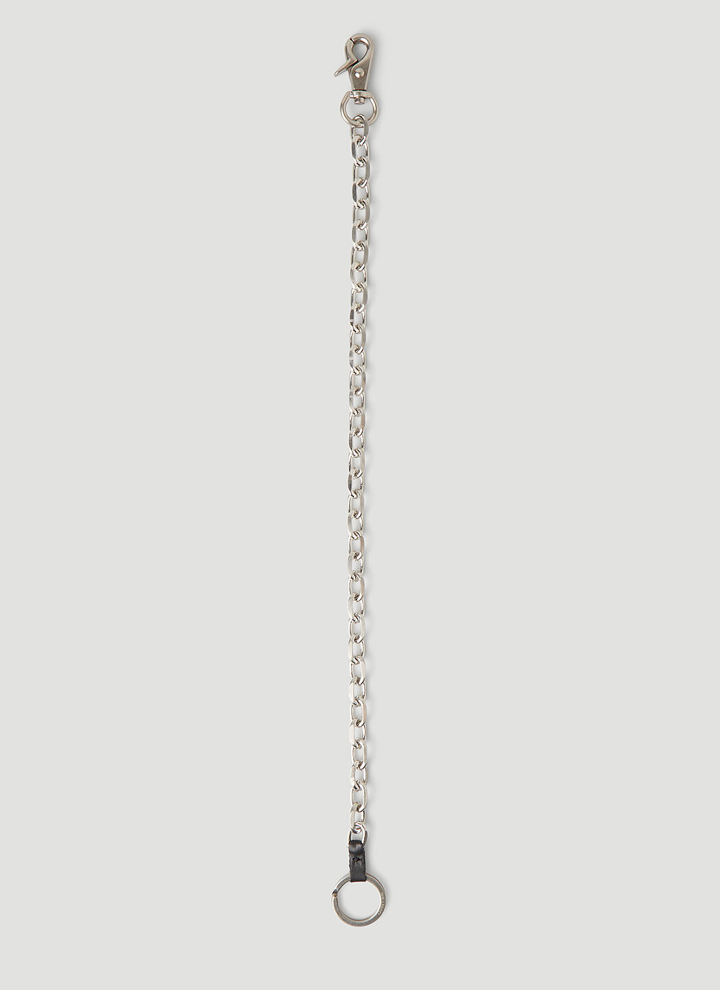 Saint Laurent Ladon Keyring Necklace Black sla0154046