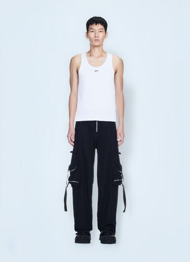 Off-White Off Stamp Rib Tank Top White ofw0160075