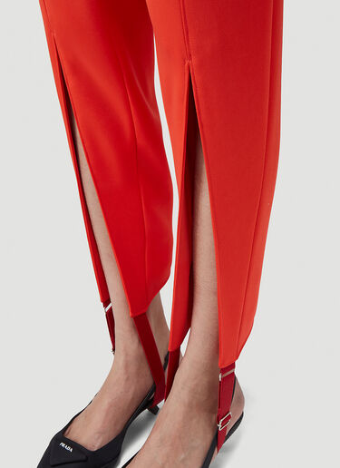 Y/Project Stirrup Pants Red ypr0243007