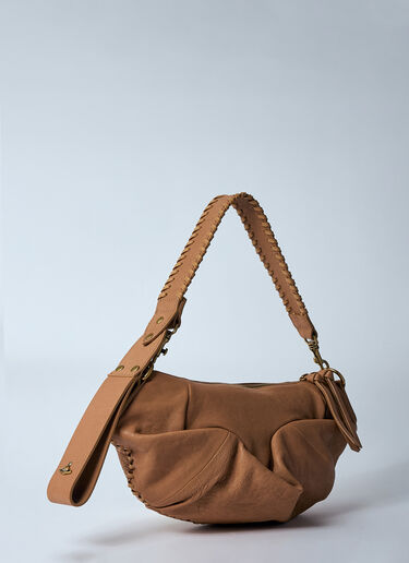 Vivienne Westwood Small Agnes Shoulder Bag Beige vvw0160009
