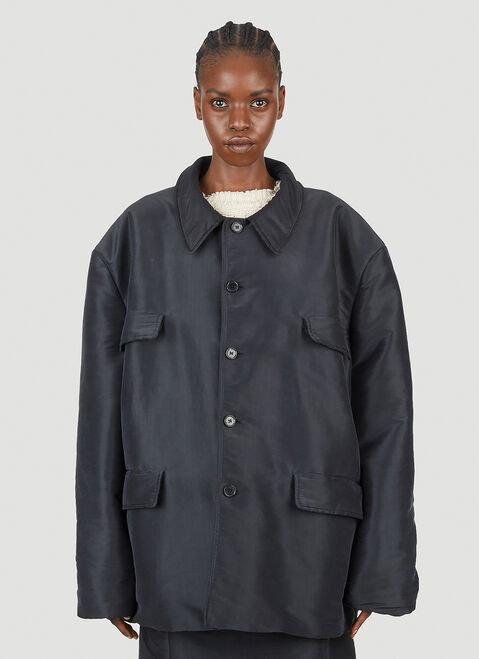 DRx x STEFAN MEIER x LN-CC Oversized Jacket Black drs0350001