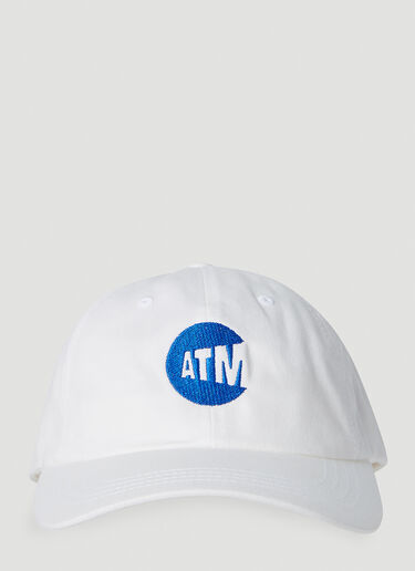 DTF.NYC ATM Cash Only Baseball Cap White dtf0152005