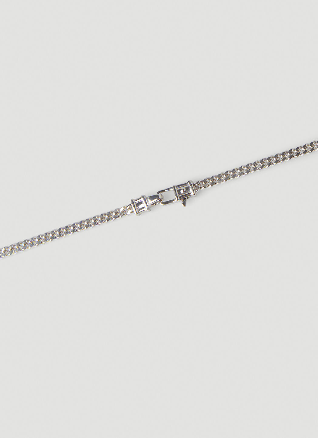 Tom Wood Curb Chain Medium Necklace in Silver | LN-CC