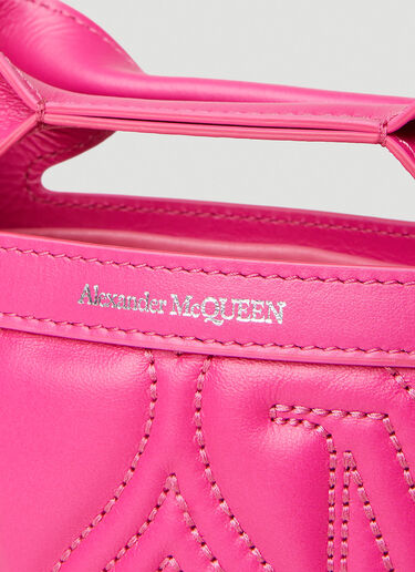 ボウポーチショルダーバッグ Alexander McQueen ボウポーチショルダーバッグ ピンク amq0251014