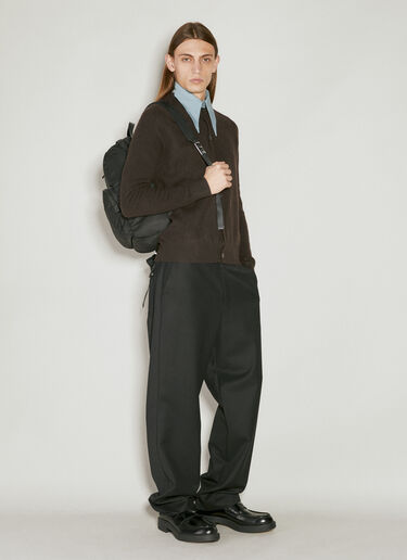 Prada Re-Nylon And Saffiano Leather Backpack Black pra0153022