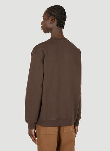 ANOTHER ASPECT Another 0.1 Sweatshirt Brown ana0148007