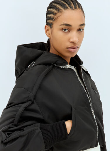 Moncler x Willow Smith Malek Down Jacket Black mwi0258007