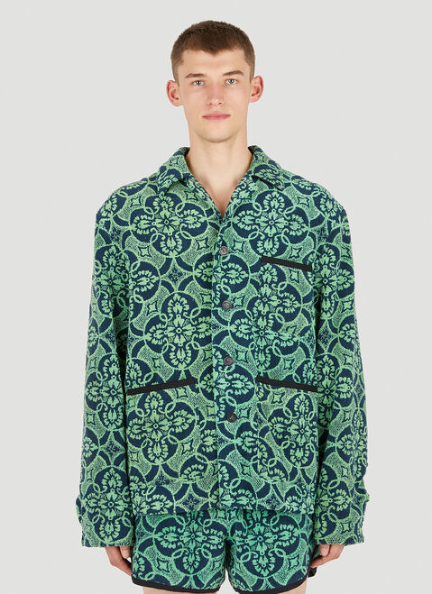 Hender Scheme Oriental Towels Shirt Beige hes0348031
