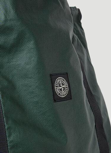 Stone Island 로고 패치 토트백 그린 sto0152087