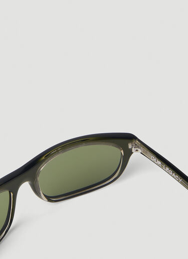 Shelter Sunglasses Our Legacy Shelter Sunglasses Green our0352019