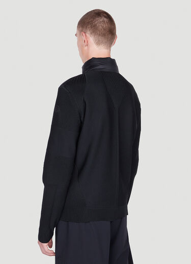 Moncler Padded Knit Jacket Black mon0152018