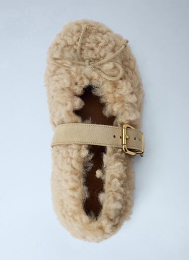 LN-CC® - Marni: Soft Dancer Shoes - Beige Marni Soft Dancer Shoes Beige mni0265014