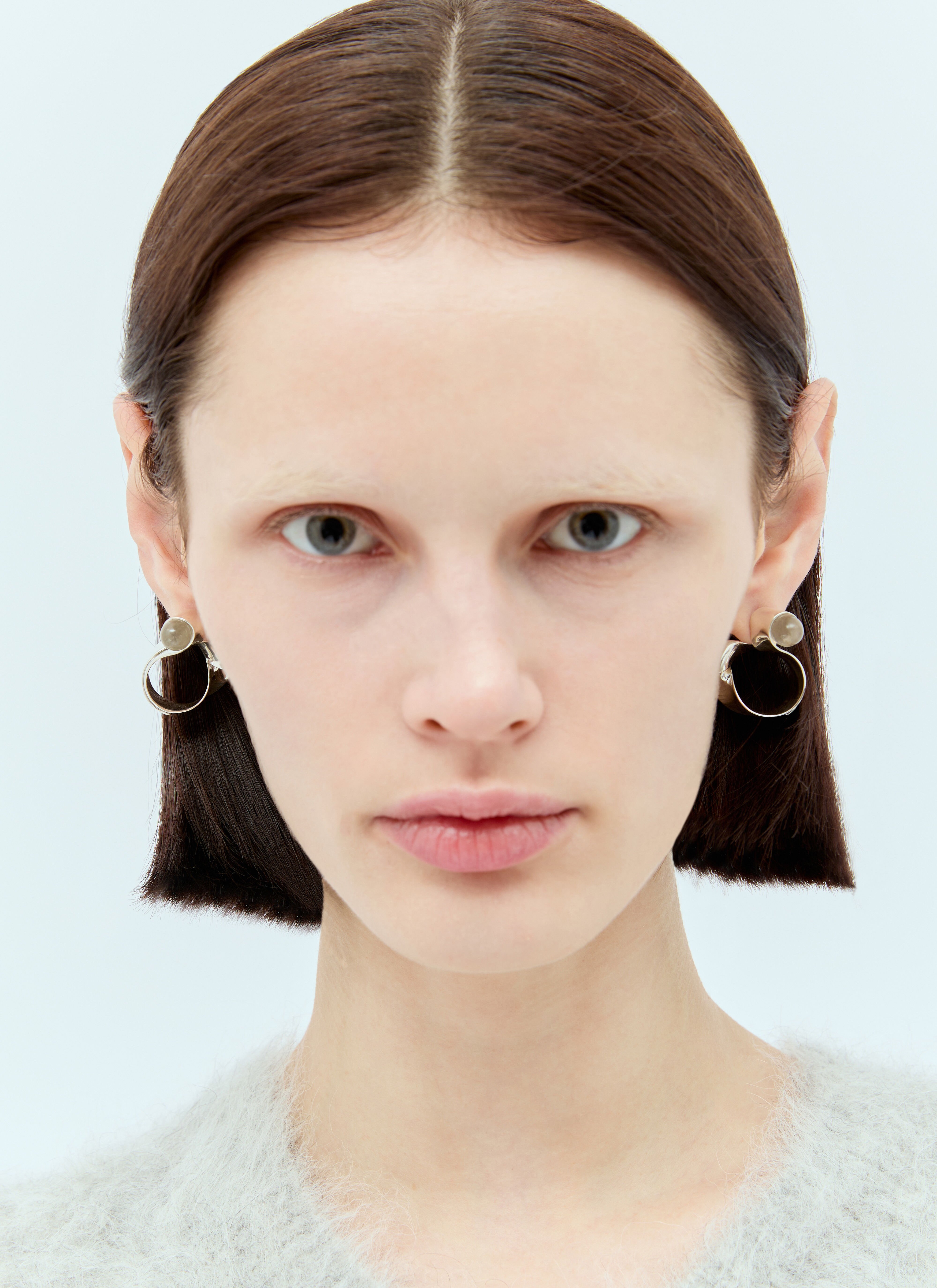 Vivienne Westwood Drop Swirl Earrings Gold vww0256005