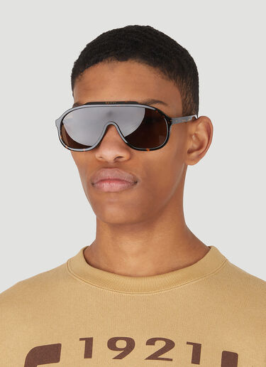 Gucci Navigator Sunglasses Brown guc0145163