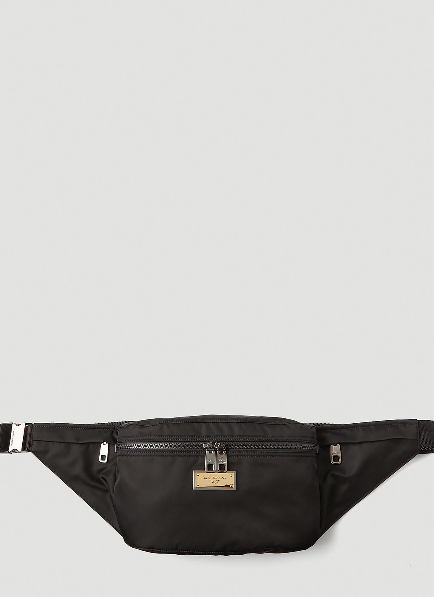 Dolce & Gabbana Nero Sicilia Dna Belt Bag In Black