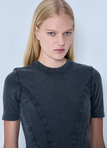 Balenciaga Cotton Jersey T-Shirt Navy bal0263057