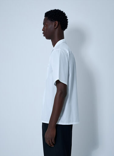 Prada Logo Motif Shirt White pra0161002