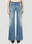 Saint Laurent Nicole Wide Leg Jeans Blue sla0251021