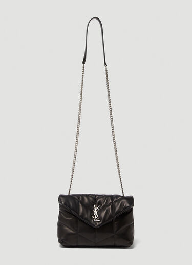 Saint Laurent Toy Puffer Shoulder Bag Black sla0247126