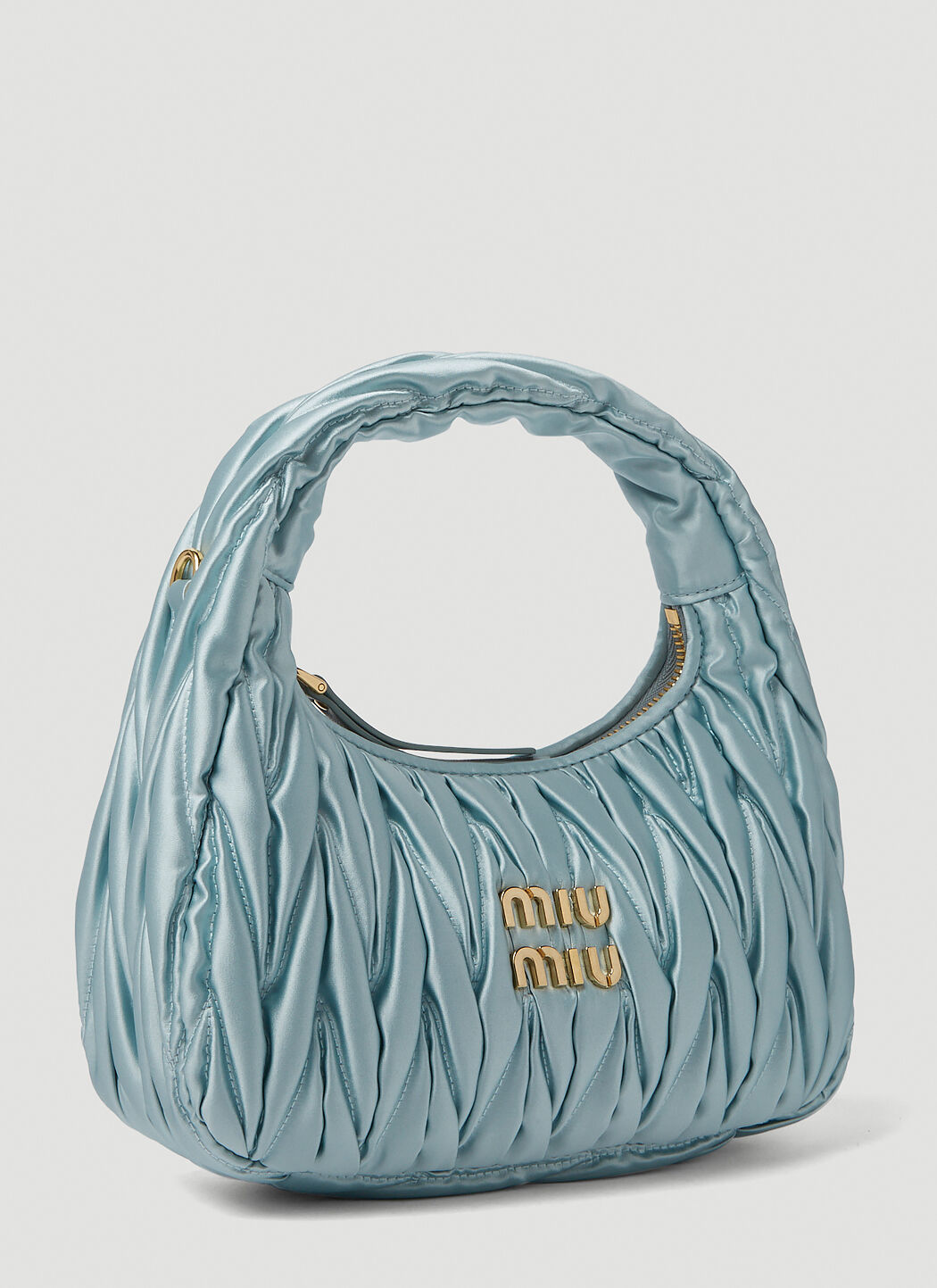 Blue miu miu best sale bag