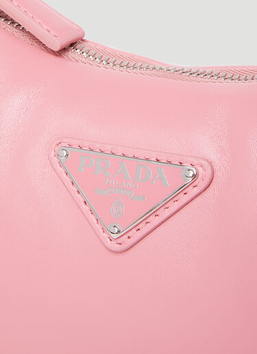 Prada Padded Nappa Handbag Pink pra0253014