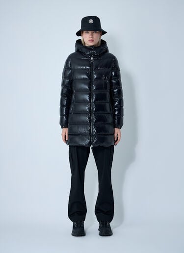 Moncler Courcelles Long Down Coat Black mon0261001