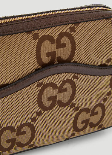 Gucci Jumbo G Messenger Crossbody Bag Brown guc0147189