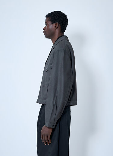Lemaire Trucker Jacket Brown lem0160009
