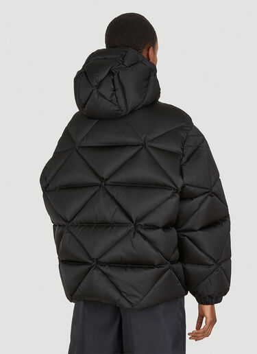 Prada Re-Nylon Diamond Quilted Jacket Black pra0249005