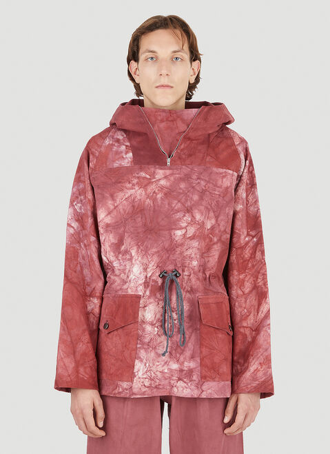 Alive & More Marbled Pullover Parka Jacket Beige aam0146014