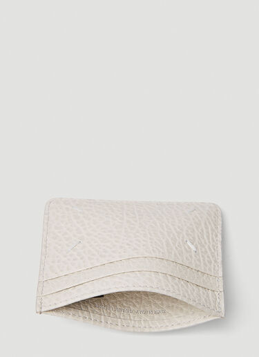 Maison Margiela Signature Stitch Cardholder White mla0151051