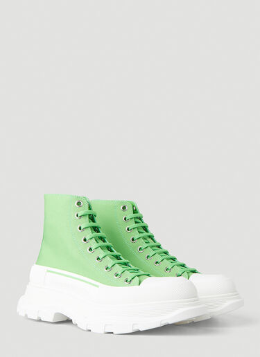 Alexander McQueen Tread Slick Sneakers Green amq0250046